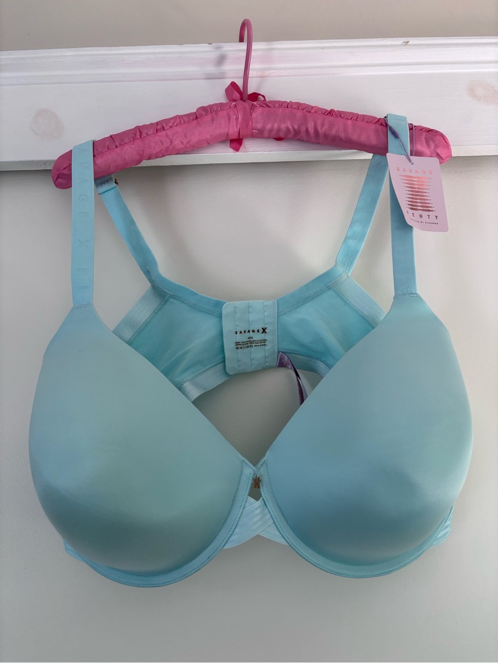 NWT Savage x Fenty Aqua T-Shirt Bra